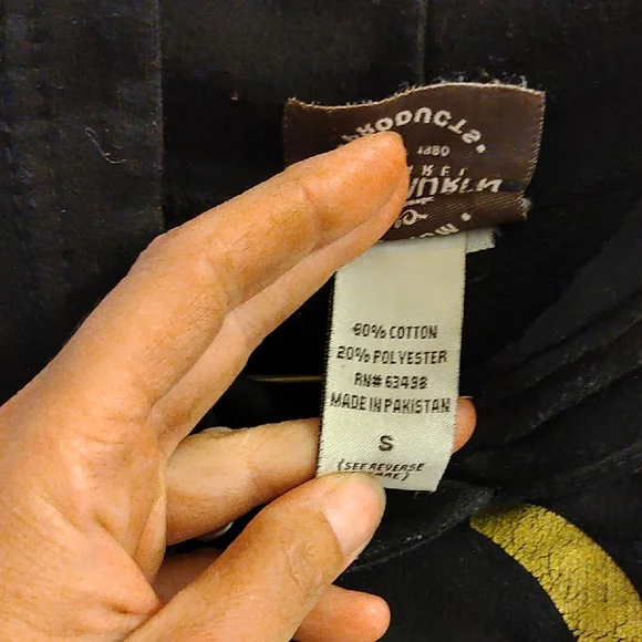 Black and Gold Owl Graphic Hoodie - Picture 3 of 5